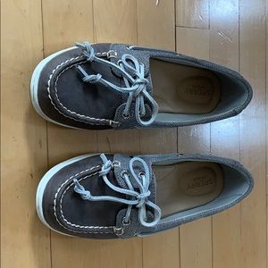 Firefish Met Canvas Grey Sperry Boat Shoes